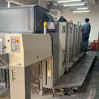 Eight-color quick printing machine